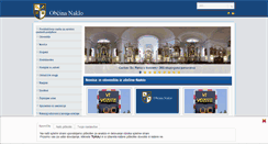 Desktop Screenshot of naklo.si